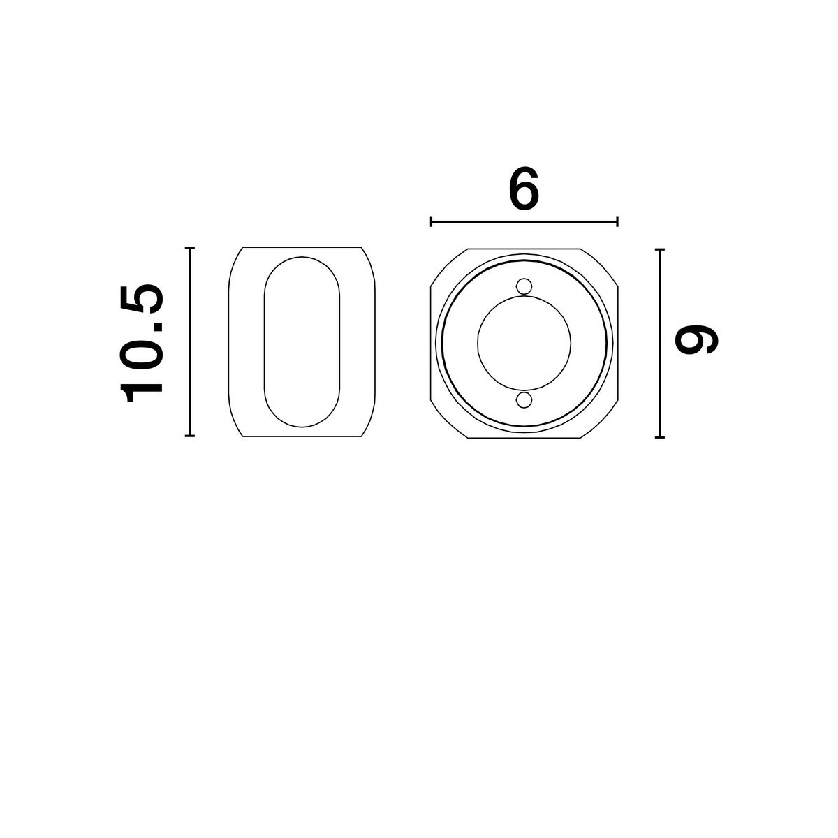 szykowny kinkiet Luces Exclusivas YAGUARU LE44765