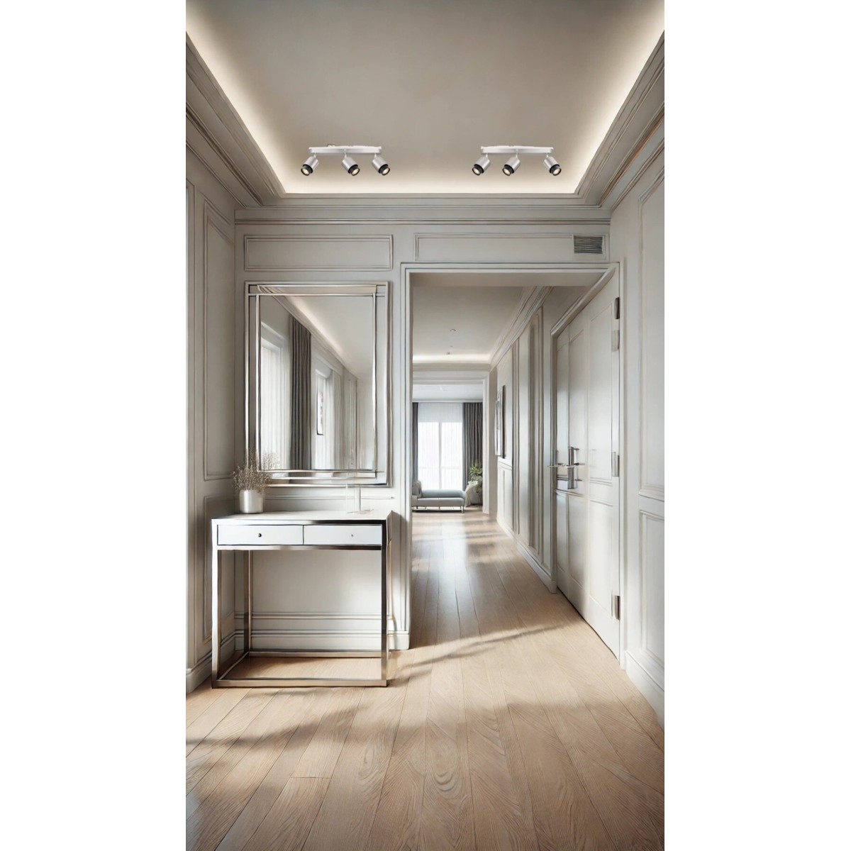 futurystyczny reflektor / spot Luces Exclusivas YAPACANI LE44977