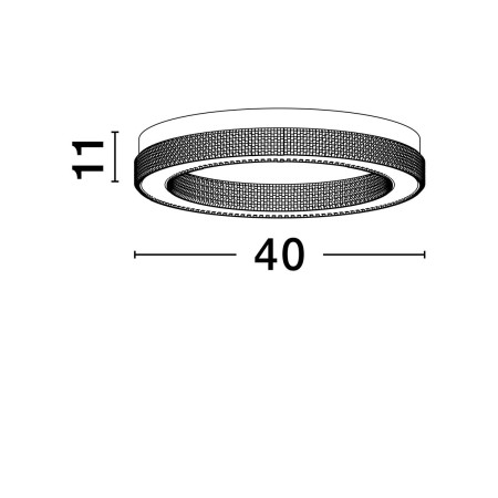 innowacyjny plafon na sufit Luces Exclusivas YOTAU LE44727