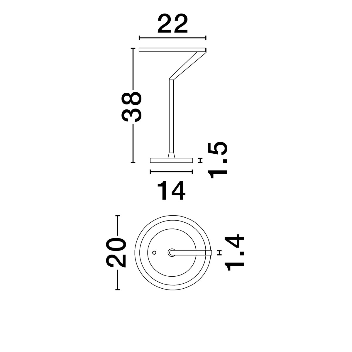 szykowna lampa stołowa Luces Exclusivas ZUDANEZ LE44770