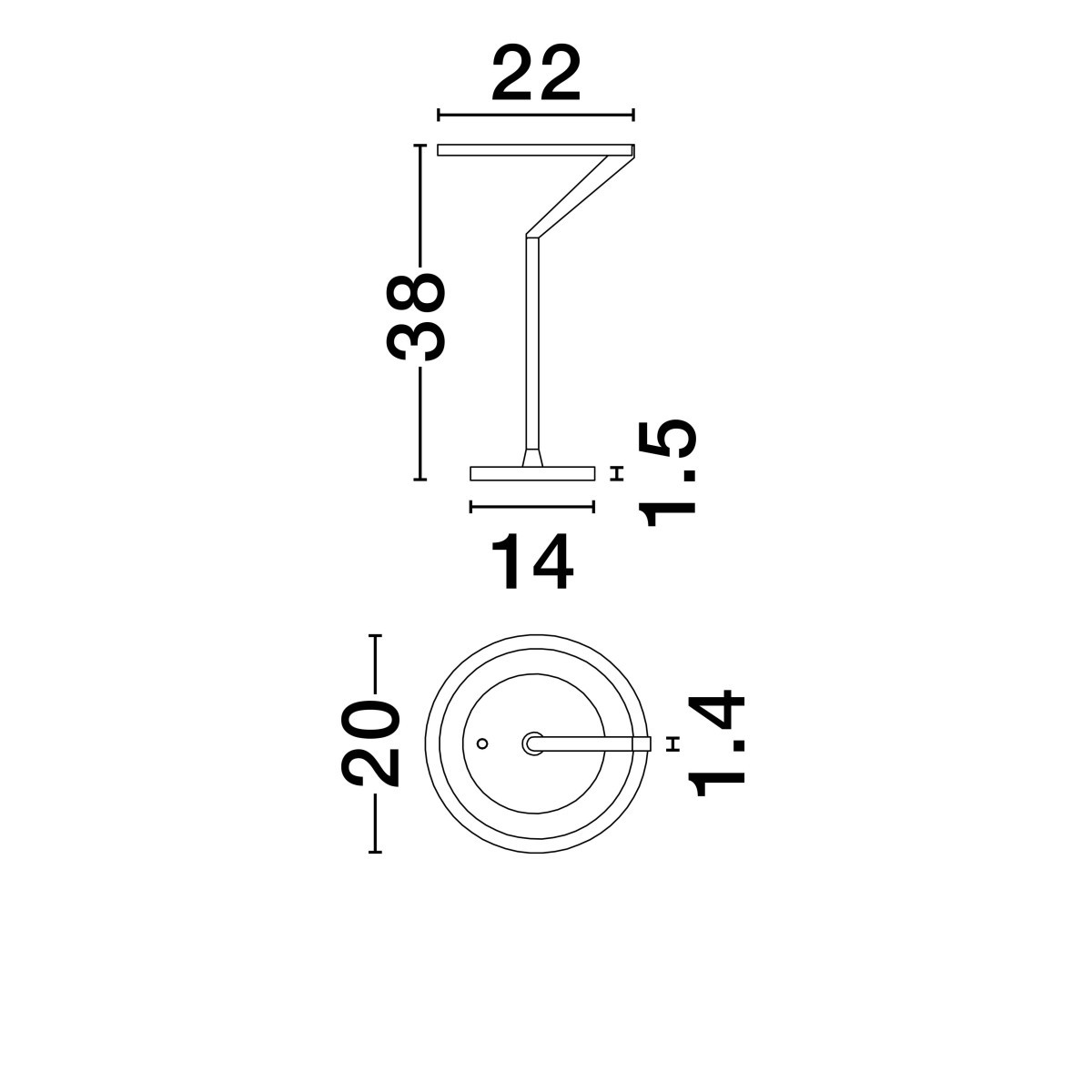 niezwykła lampa stołowa Luces Exclusivas ZUDANEZ LE44778