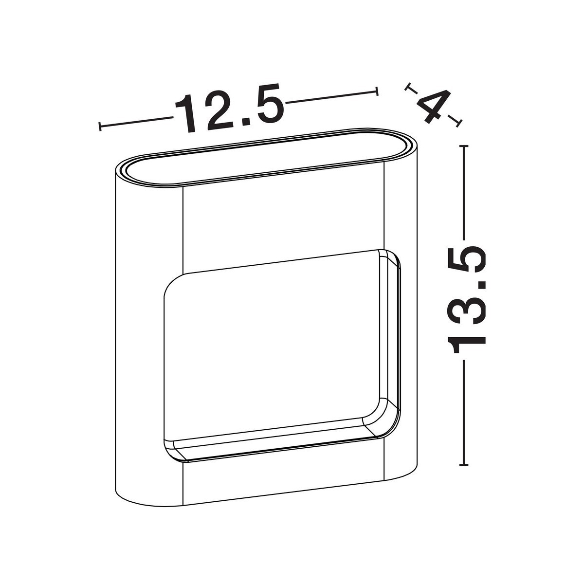 unikalny kinkiet ogrodowy Luces Exclusivas ARBIETO LE73785