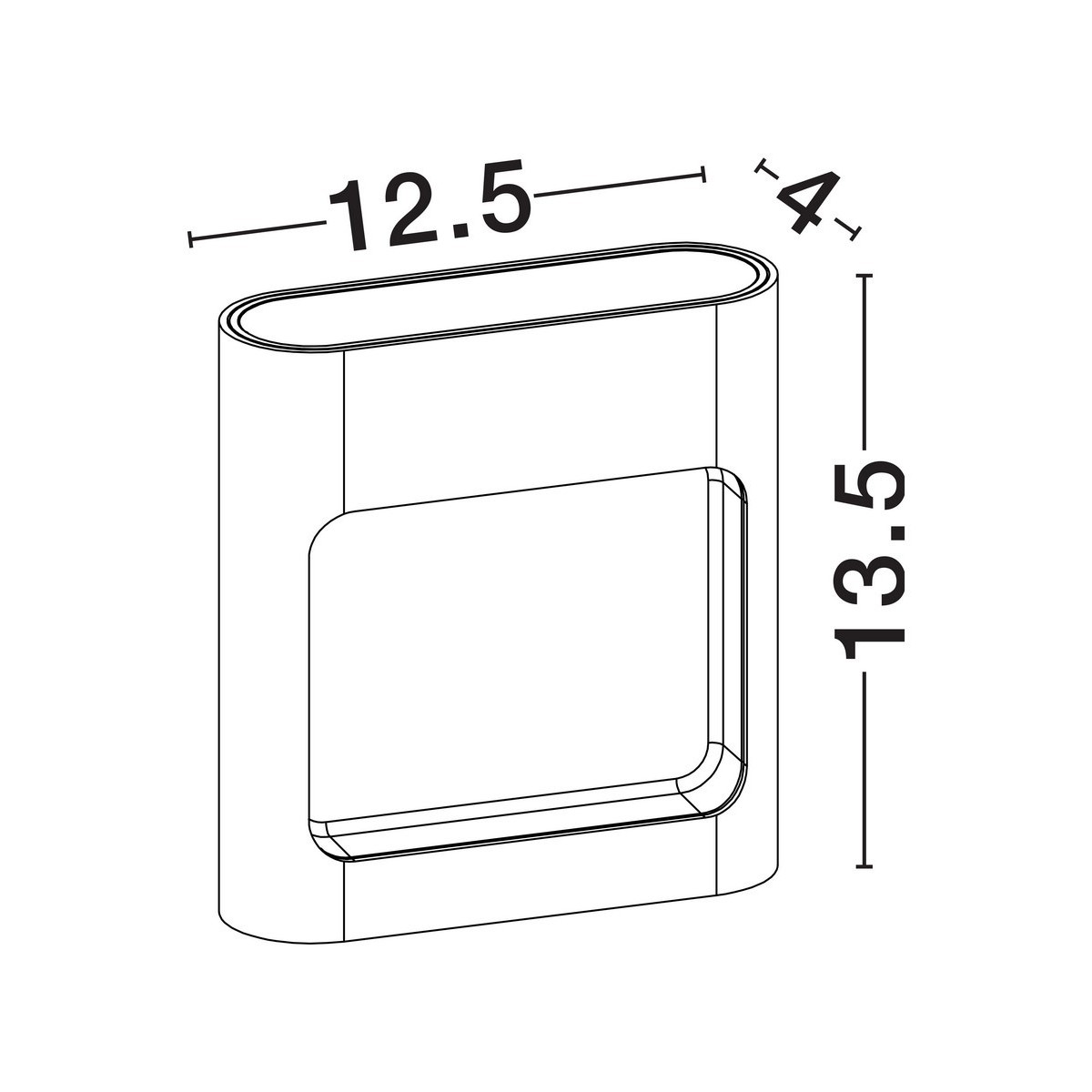 czarujący kinkiet ogrodowy Luces Exclusivas ARBIETO LE73786