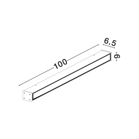 postępowy kinkiet ogrodowy Luces Exclusivas BAUTISTA LE73778