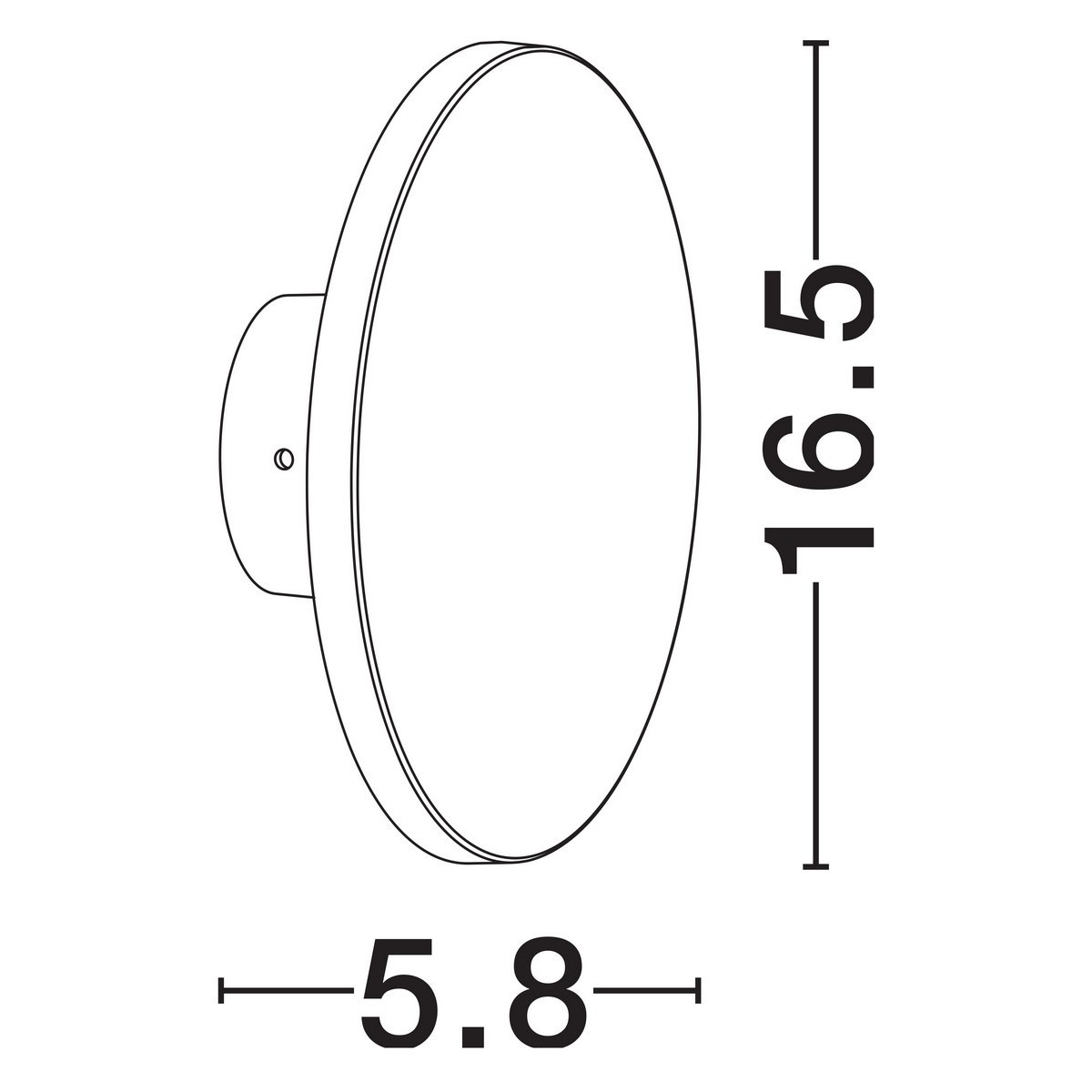współczesny kinkiet ogrodowy Luces Exclusivas BOYUIBE LE73794