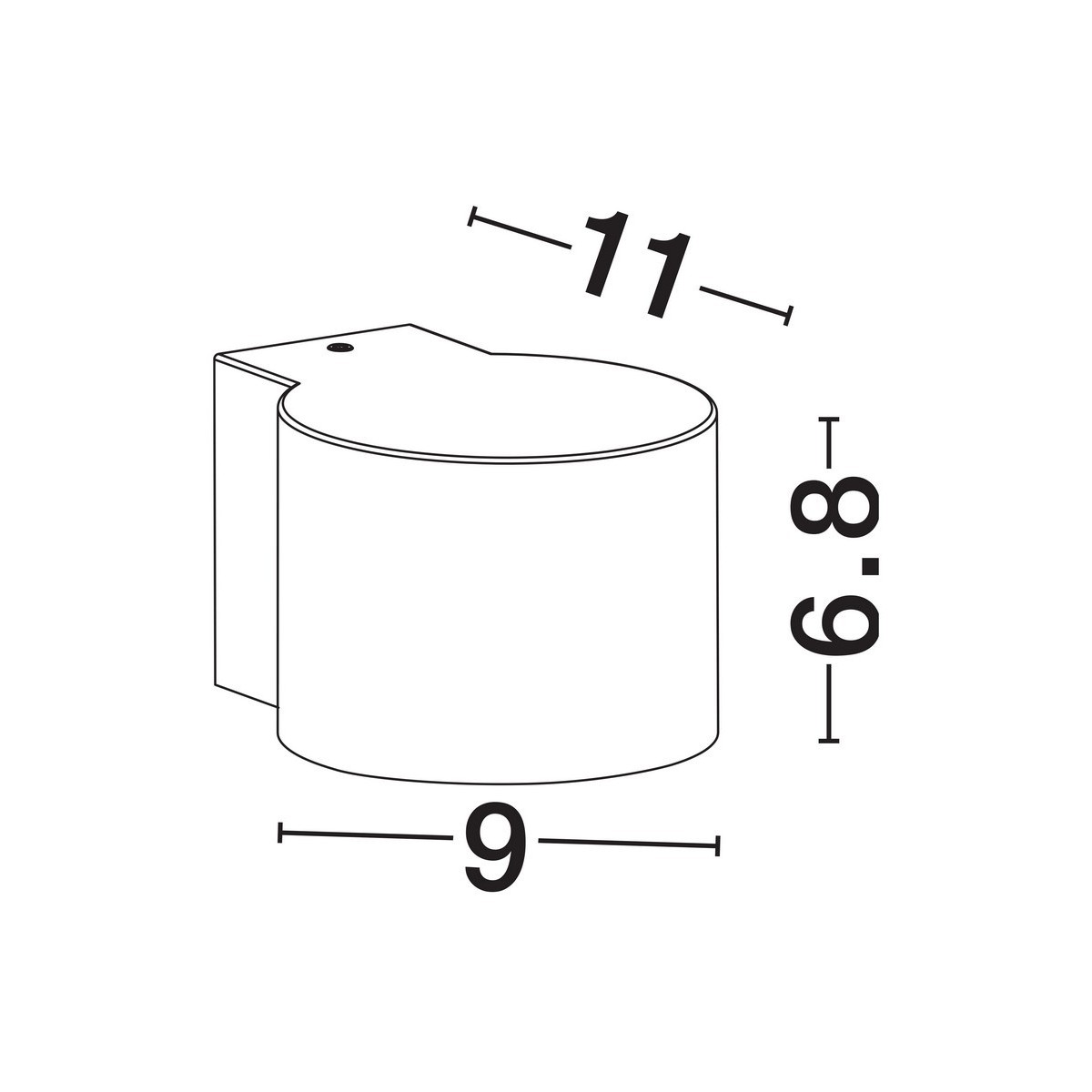 Ekskluzywny kinkiet ogrodowy Luces Exclusivas CABEZAS LE73795