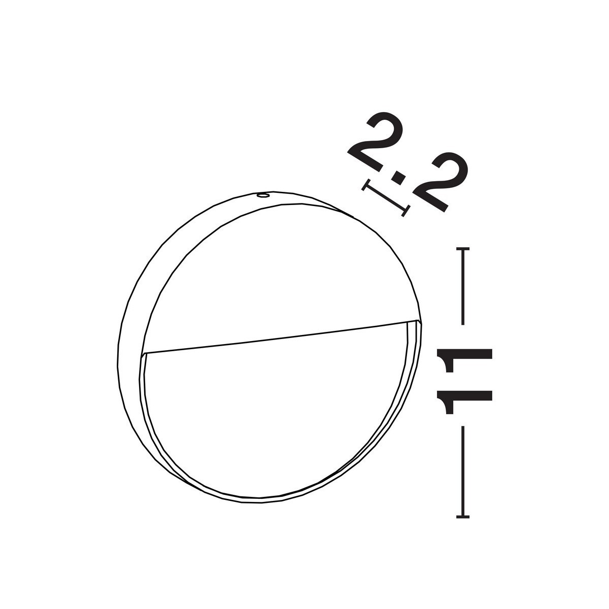 elegancki kinkiet ogrodowy Luces Exclusivas IMPERIAL LE73764