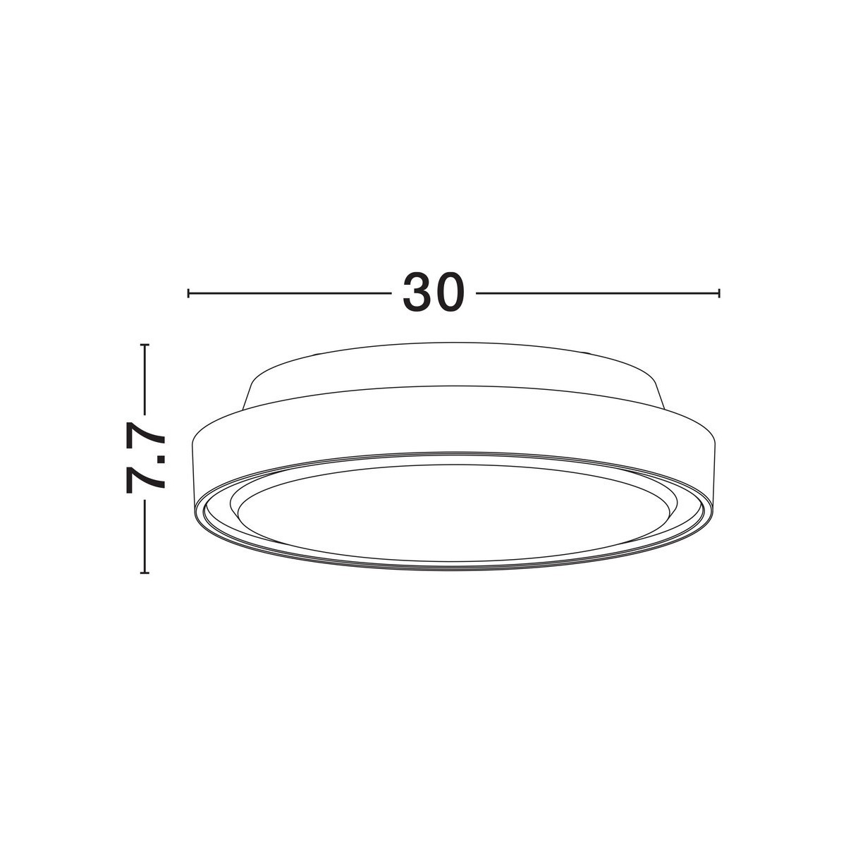 współczesna zewnętrzna lampa sufitowa Luces Exclusivas MOLLENDO LE73767