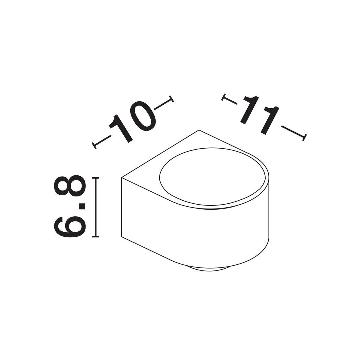 Niepowtarzalny kinkiet ogrodowy Luces Exclusivas PEDREGAL LE73780