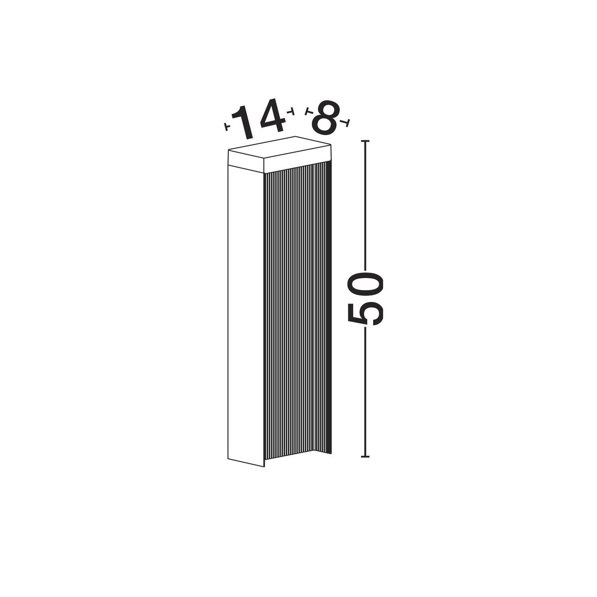 wykwintna lampa ogrodowa - stojąca Luces Exclusivas ONZULIA LE75115