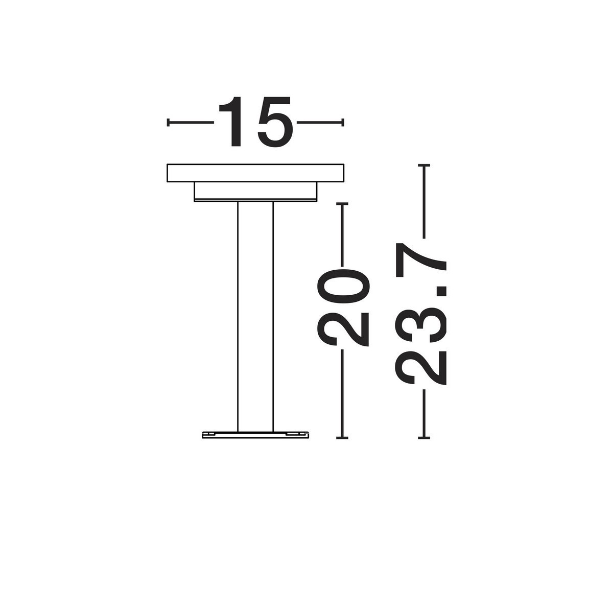 unikalna lampa ogrodowa - stojąca Luces Exclusivas ALONVIA LE75154