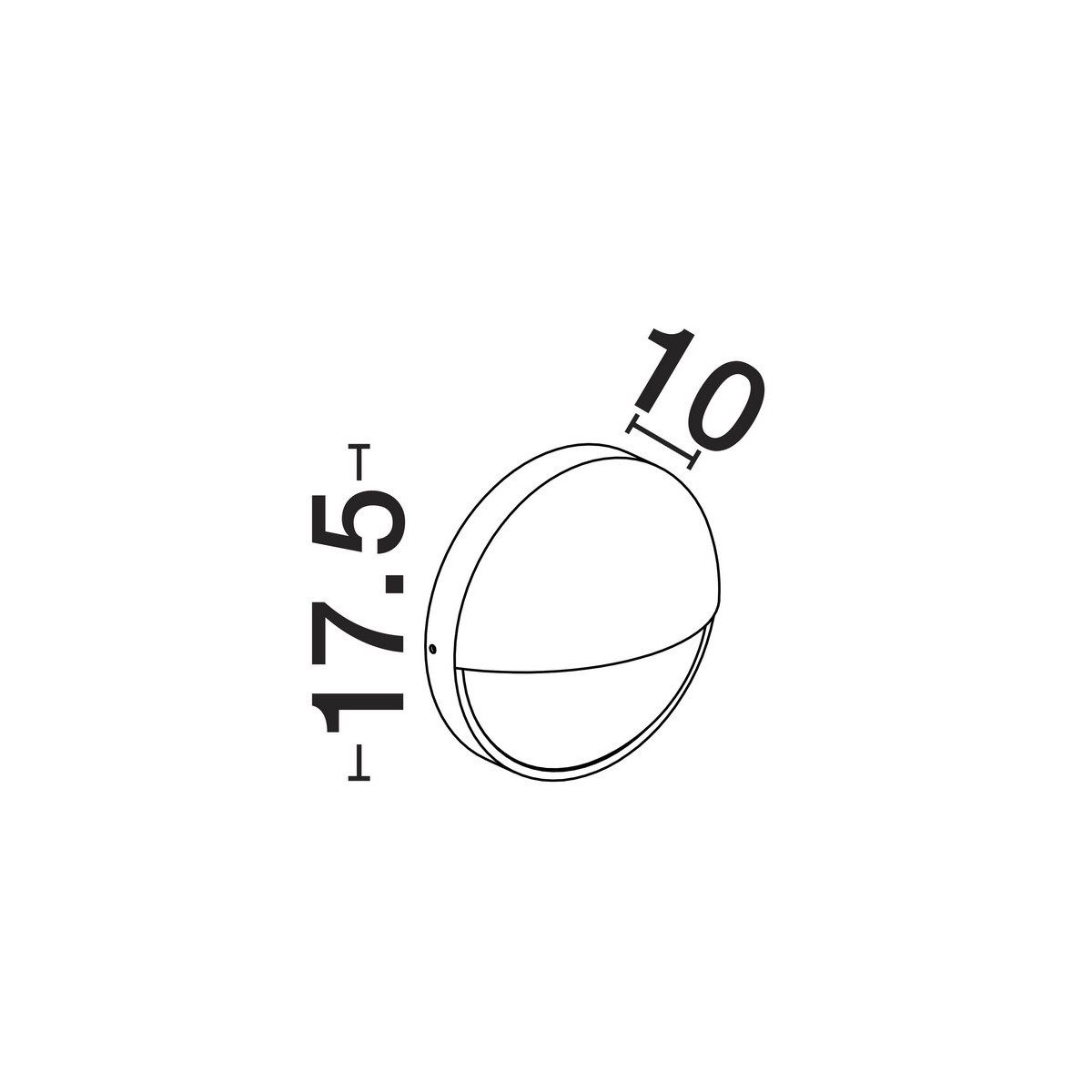 urokliwy kinkiet ogrodowy Luces Exclusivas CASVELO LE75255