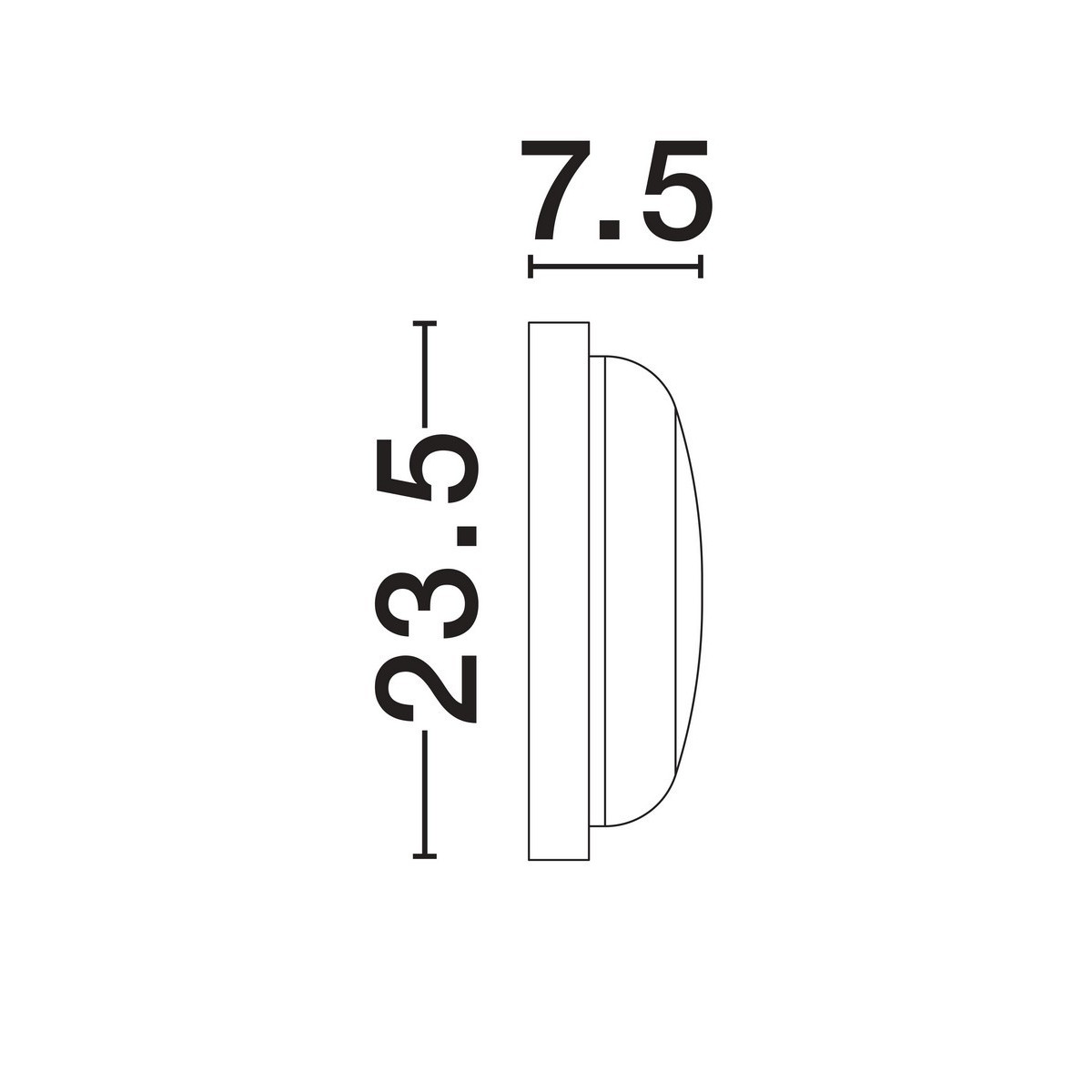 elegancki kinkiet ogrodowy Luces Exclusivas CELVORA LE75259