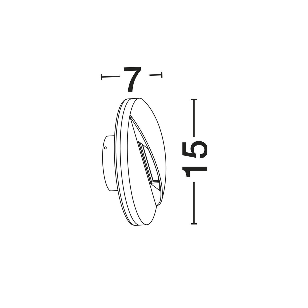 szykowny kinkiet ogrodowy Luces Exclusivas ZEVERNA LE75292