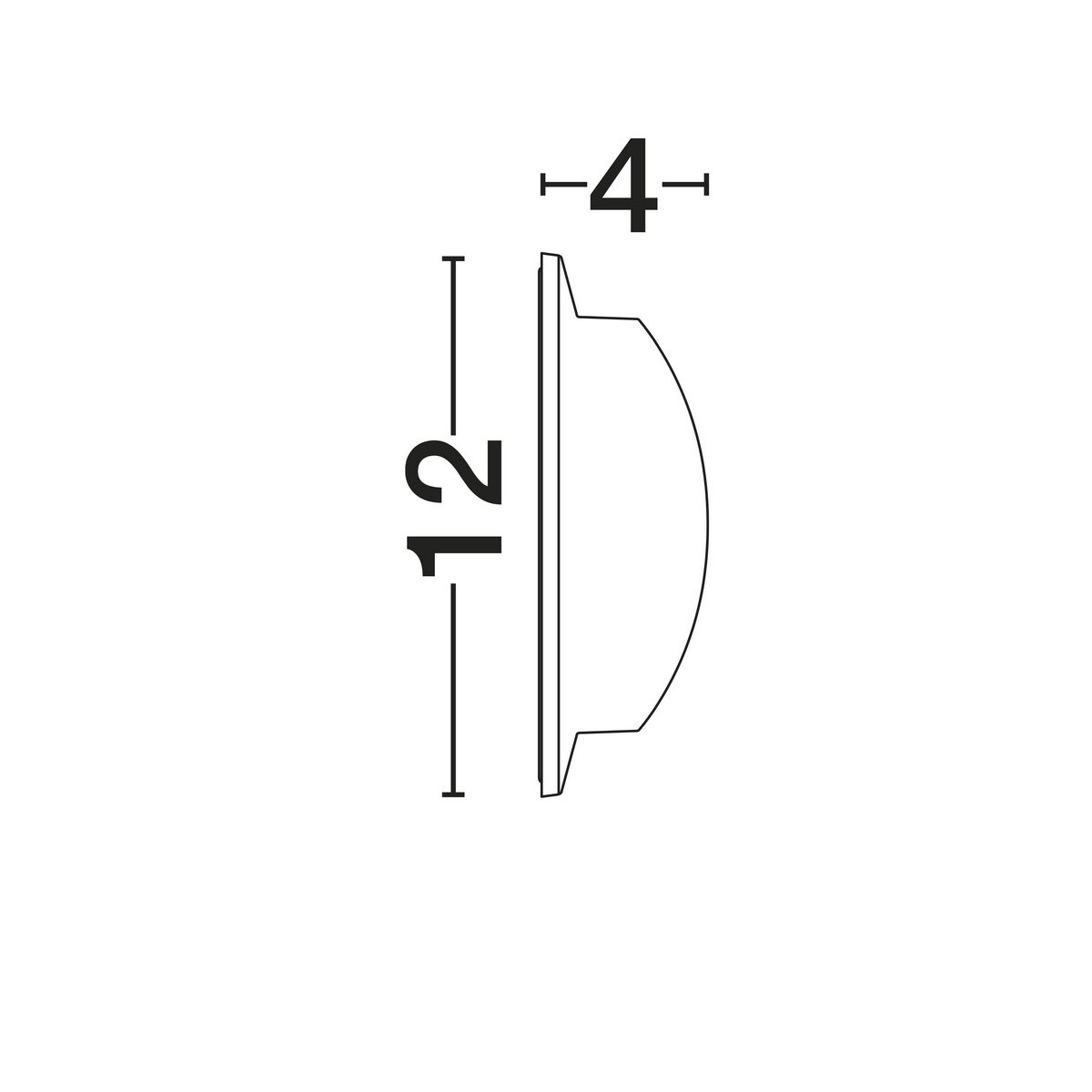 niezwykły kinkiet ogrodowy Luces Exclusivas DONVELA LE75307