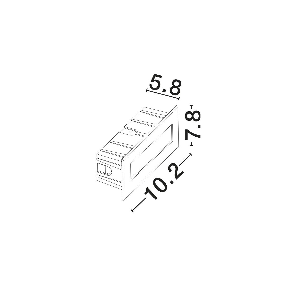 urokliwy kinkiet ogrodowy Luces Exclusivas BEROLCO LE75326