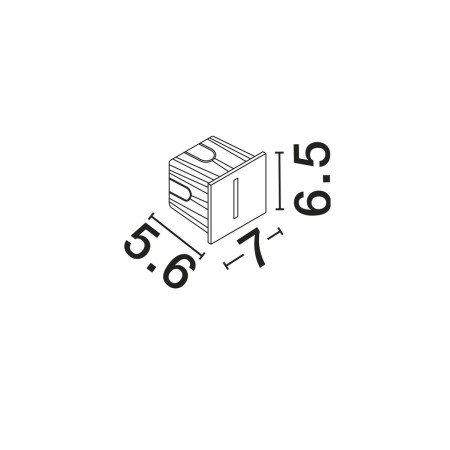 gustowny kinkiet ogrodowy Luces Exclusivas CANIVRA LE75329