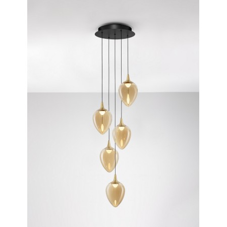 jedyna w swoim rodzaju lampa wisząca Luces Exclusivas VAZENDO LE45120