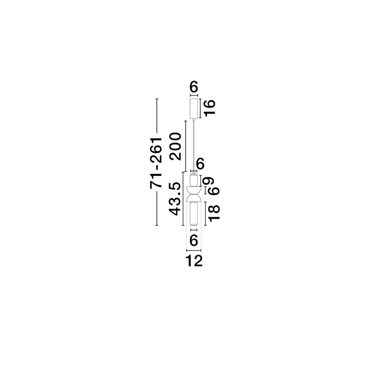 elitarna lampa wisząca Luces Exclusivas GLORICA LE45191