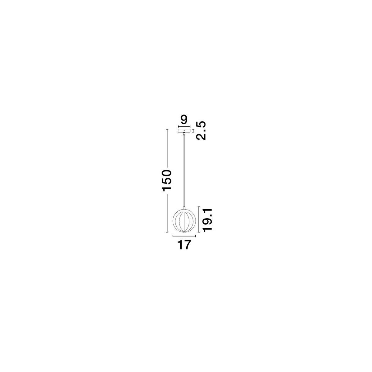 luksusowa lampa wisząca Luces Exclusivas CELONDA LE45218