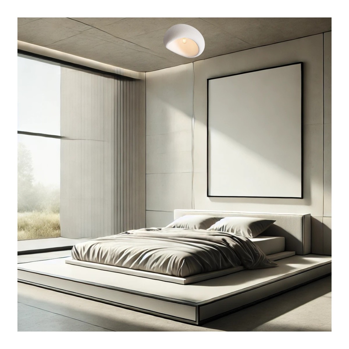 awangardowa lampa przysufitowa Luces Exclusivas PALINZA LE45327