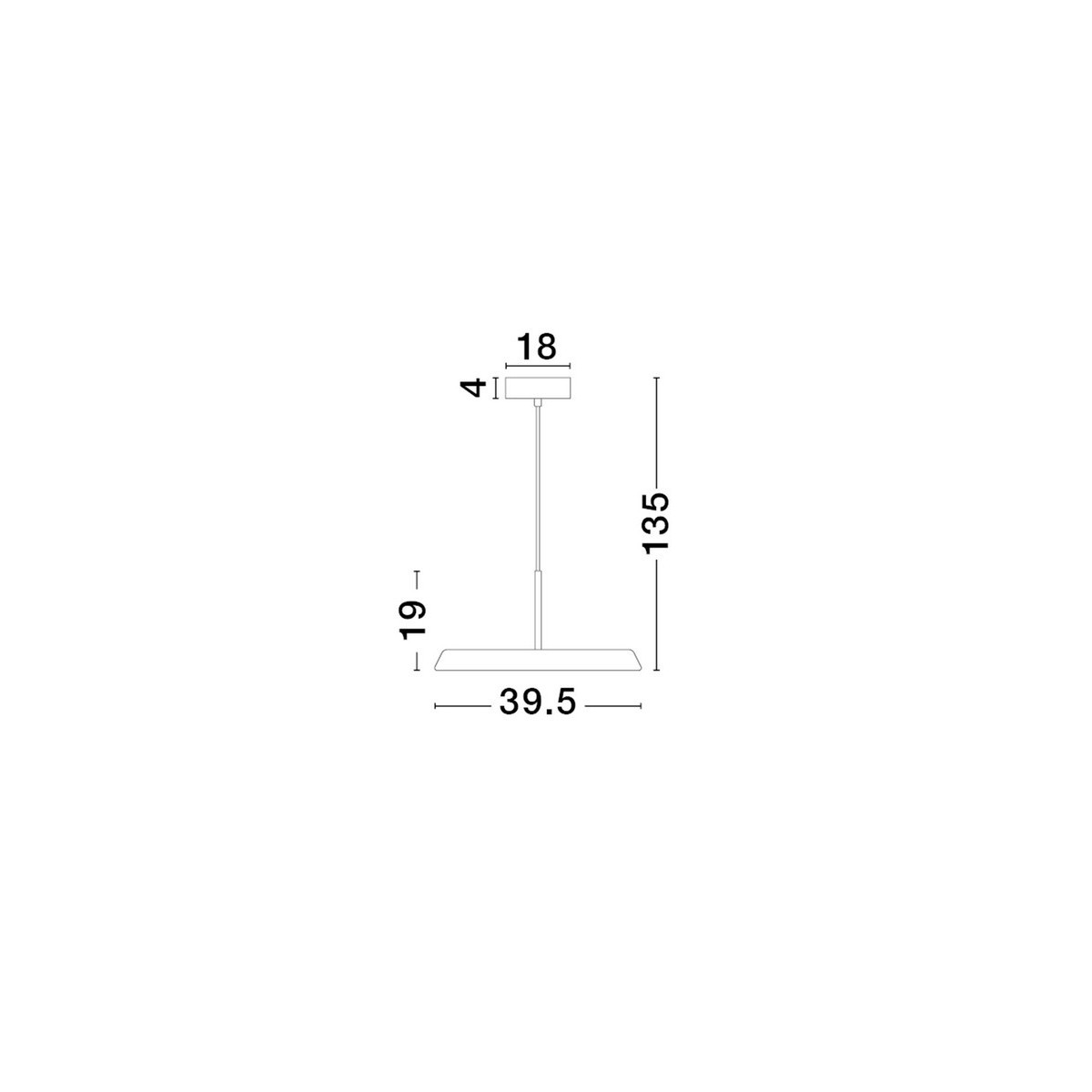 postępowa lampa wisząca Luces Exclusivas FOVENTO LE45440