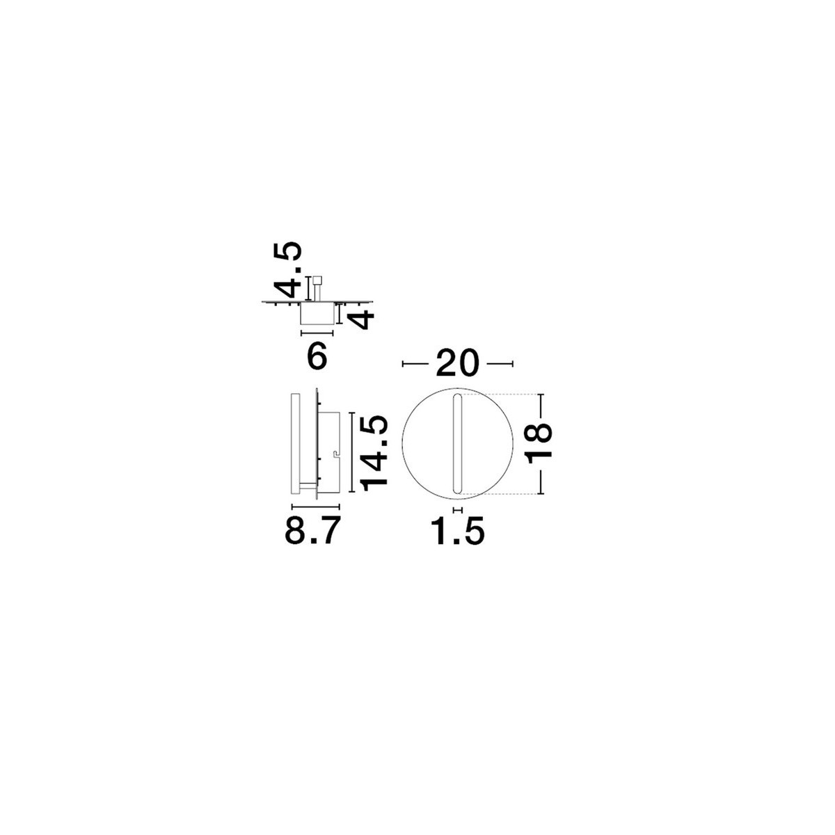 Jedyny w swoim rodzaju kinkiet Luces Exclusivas GALURCA LE45546