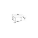 gustowny reflektor / spot Luces Exclusivas ZENFARO LE45677
