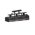 niebanalna oprawa Sigma Albert plafon 32174 kolor czarny 3 x E27 15W Led