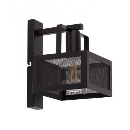 pełna wdzięku oprawa Sigma Albert kinkiet 32179 kolor czarny 1 x E27 15W Led