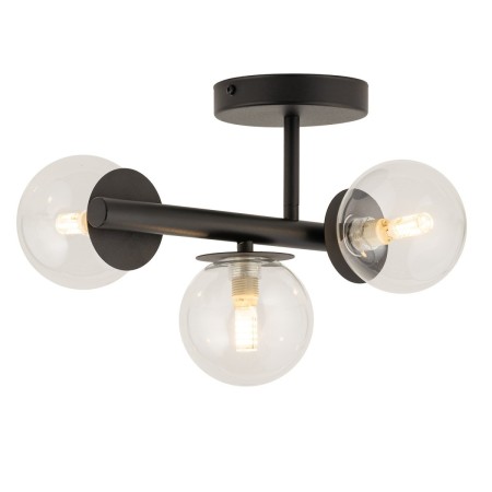 schludna oprawa Sigma AVOLA plafon 40794 kolor czarny 3 x G9 12W led