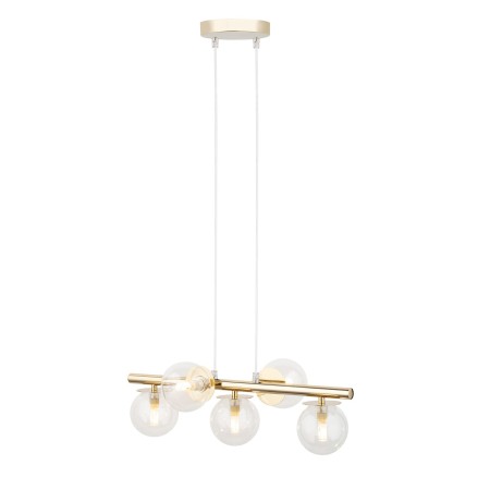 urokliwa oprawa Sigma AVOLA lampa wisząca 40799 kolor złoty 5 x G9 12W led