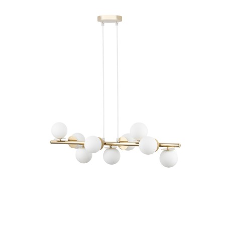 wdzięczna oprawa Sigma AVOLA lampa wisząca 40797 kolor złoty 9 x G9 12W led