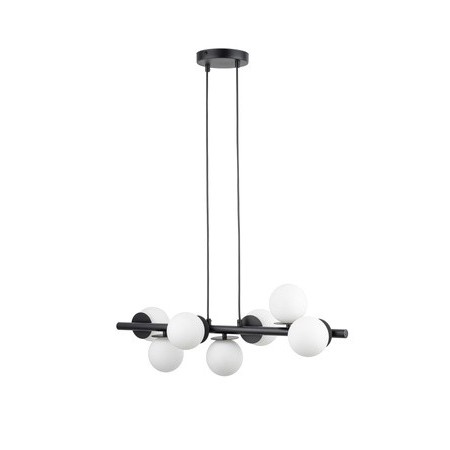 atrakcyjna oprawa Sigma AVOLA lampa wisząca 40788 kolor czarny 7 x G9 12W led