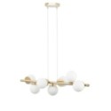delikatna oprawa Sigma AVOLA lampa wisząca 40796 kolor złoty 7 x G9 12W led