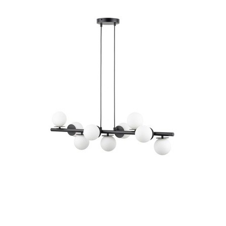 designerska oprawa Sigma AVOLA lampa wisząca 40789 kolor czarny 9 x G9 12W led