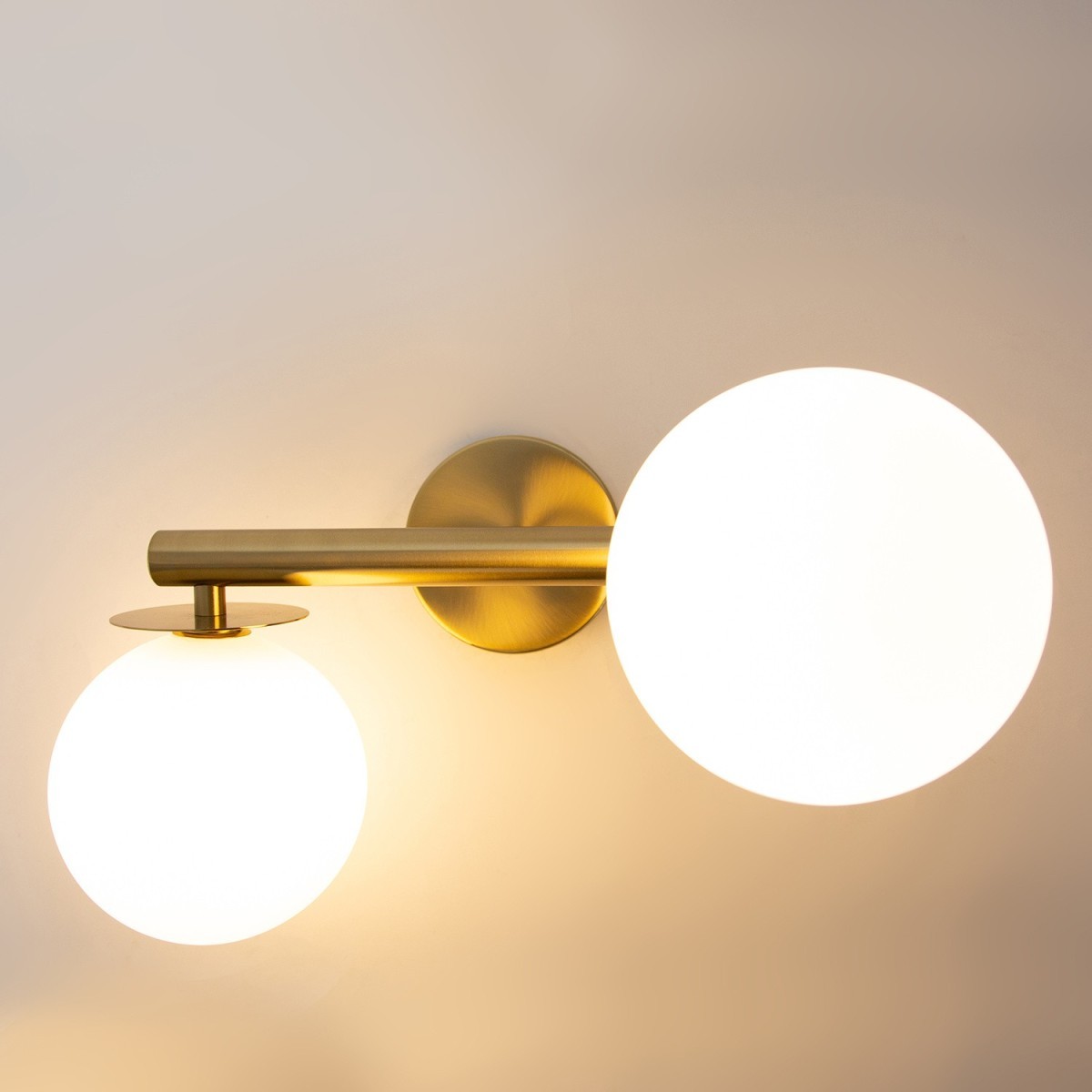 elegancka oprawa Sigma AVOLA kinkiet 41484 kolor złoty 2xG9 12W LED