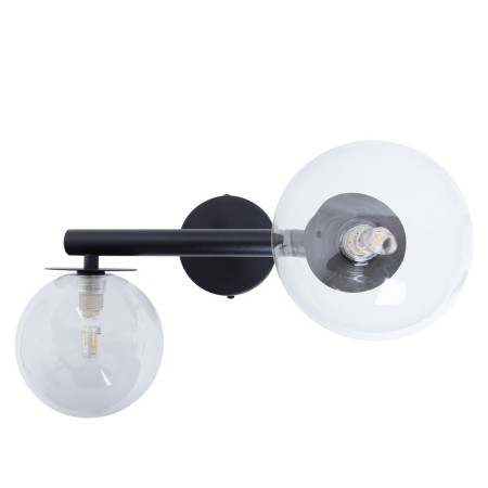 elegancka oprawa Sigma AVOLA kinkiet 41487 kolor czarny 2xG9 12W LED