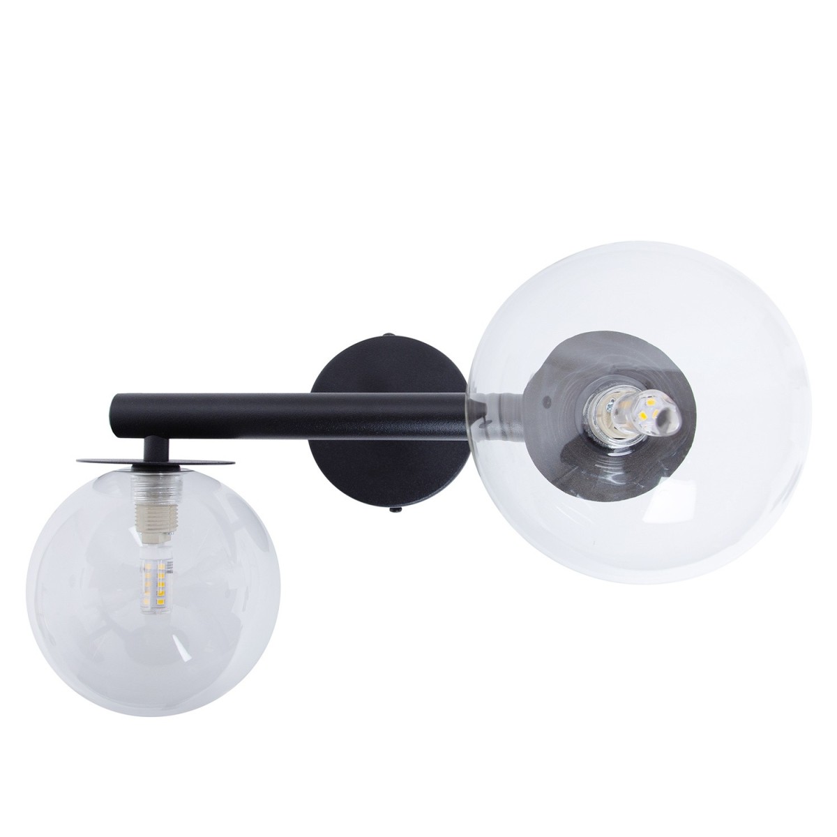 elegancka oprawa Sigma AVOLA kinkiet 41487 kolor czarny 2xG9 12W LED