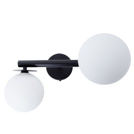 estetyczna oprawa Sigma AVOLA kinkiet 41486 kolor czarny 2xG9 12W LED