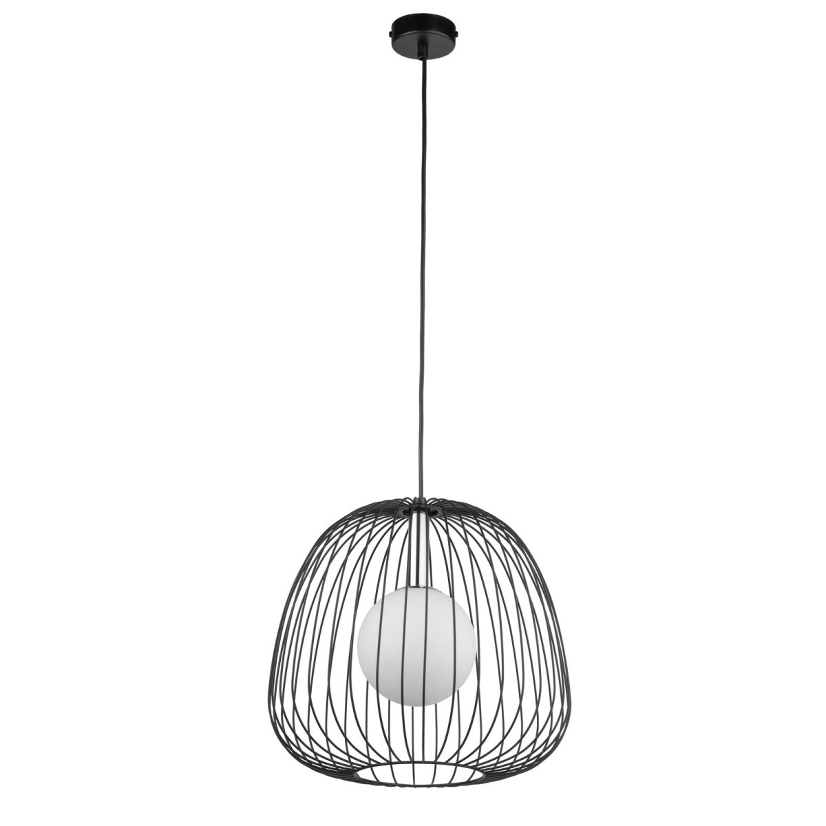 gustowna oprawa Sigma BELL lampa wisząca 40723 kolor czarny 1 x G9 12W led