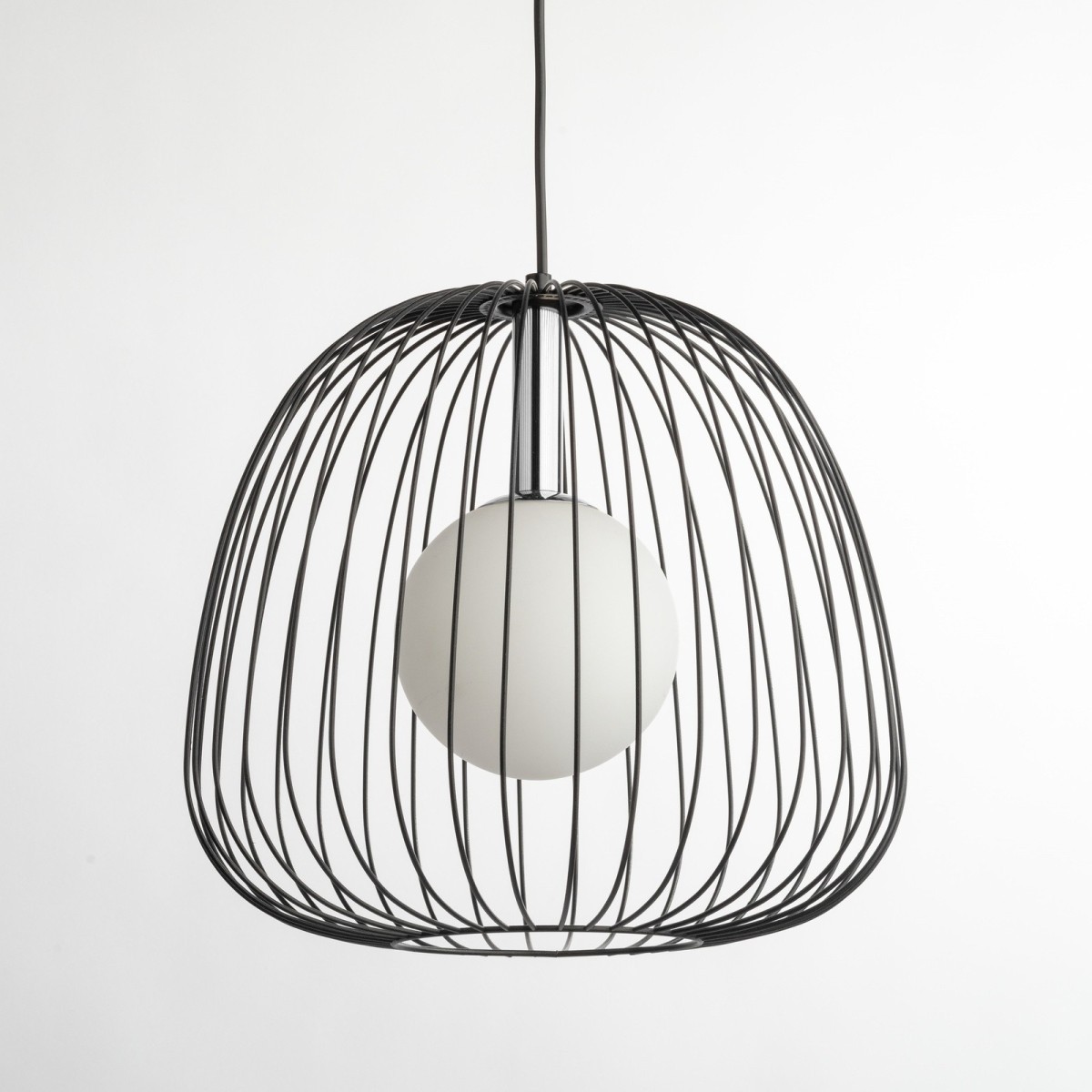 gustowna oprawa Sigma BELL lampa wisząca 40723 kolor czarny 1 x G9 12W led