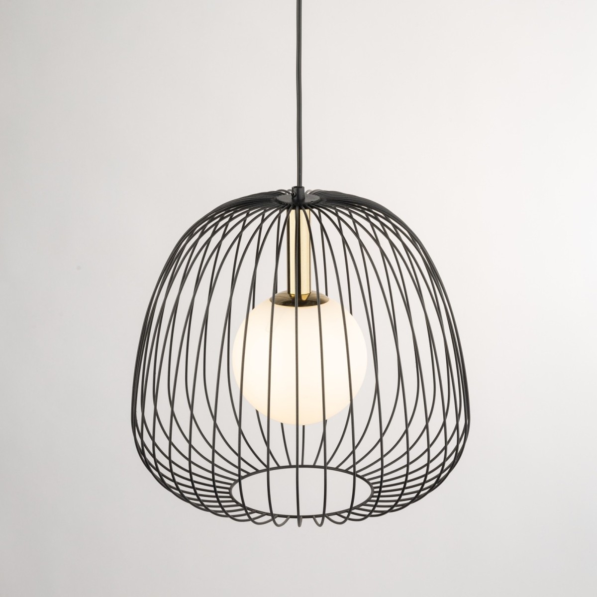 harmonijna oprawa Sigma BELL lampa wisząca 40727 kolor czarny 1 x G9 12W led