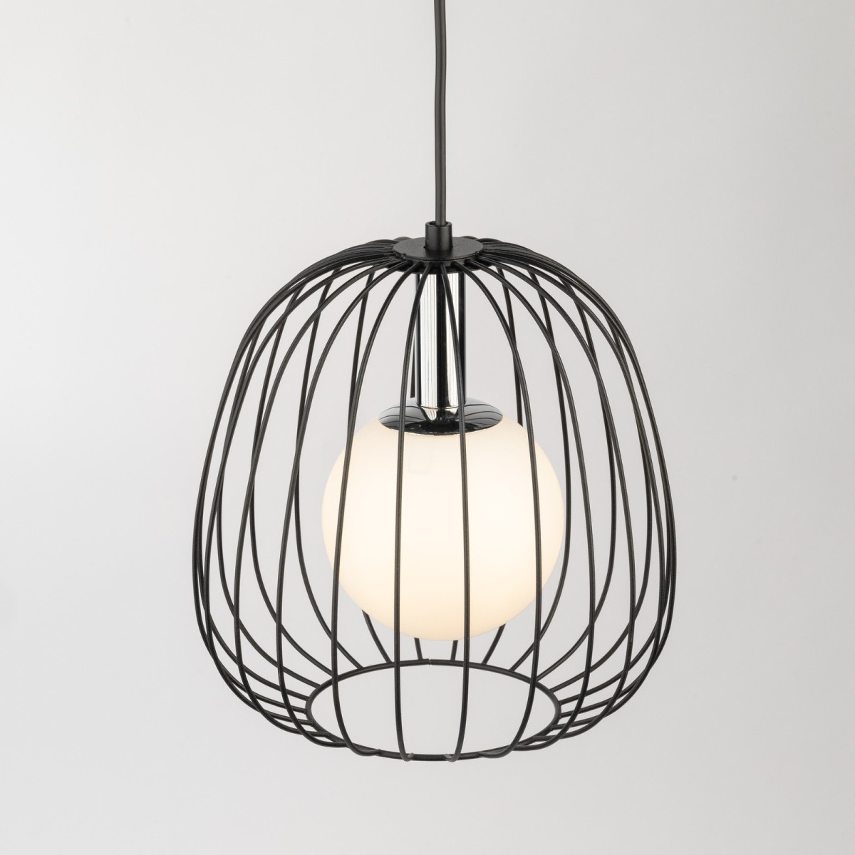 imponująca oprawa Sigma BELL lampa wisząca 40722 kolor czarny 1 x G9 12W led