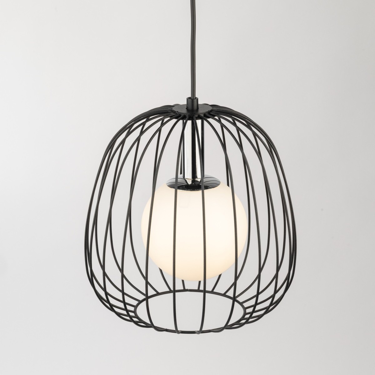 imponująca oprawa Sigma BELL lampa wisząca 40722 kolor czarny 1 x G9 12W led