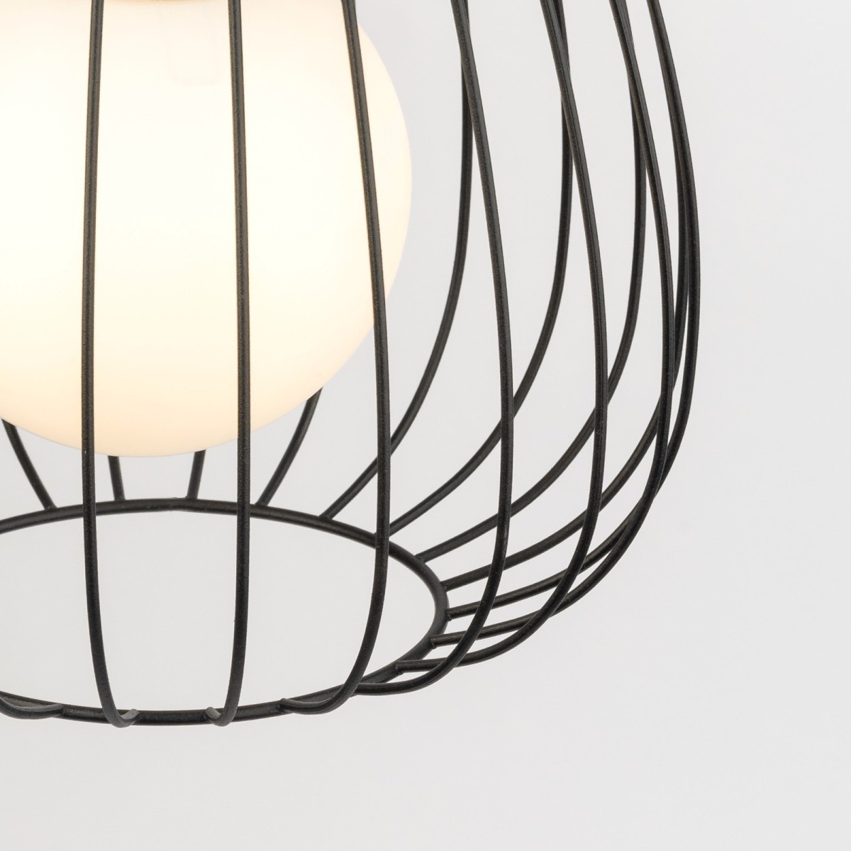 imponująca oprawa Sigma BELL lampa wisząca 40722 kolor czarny 1 x G9 12W led