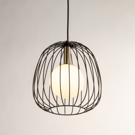 niebanalna oprawa Sigma BELL lampa wisząca 40726 kolor czarny 1 x G9 12W led