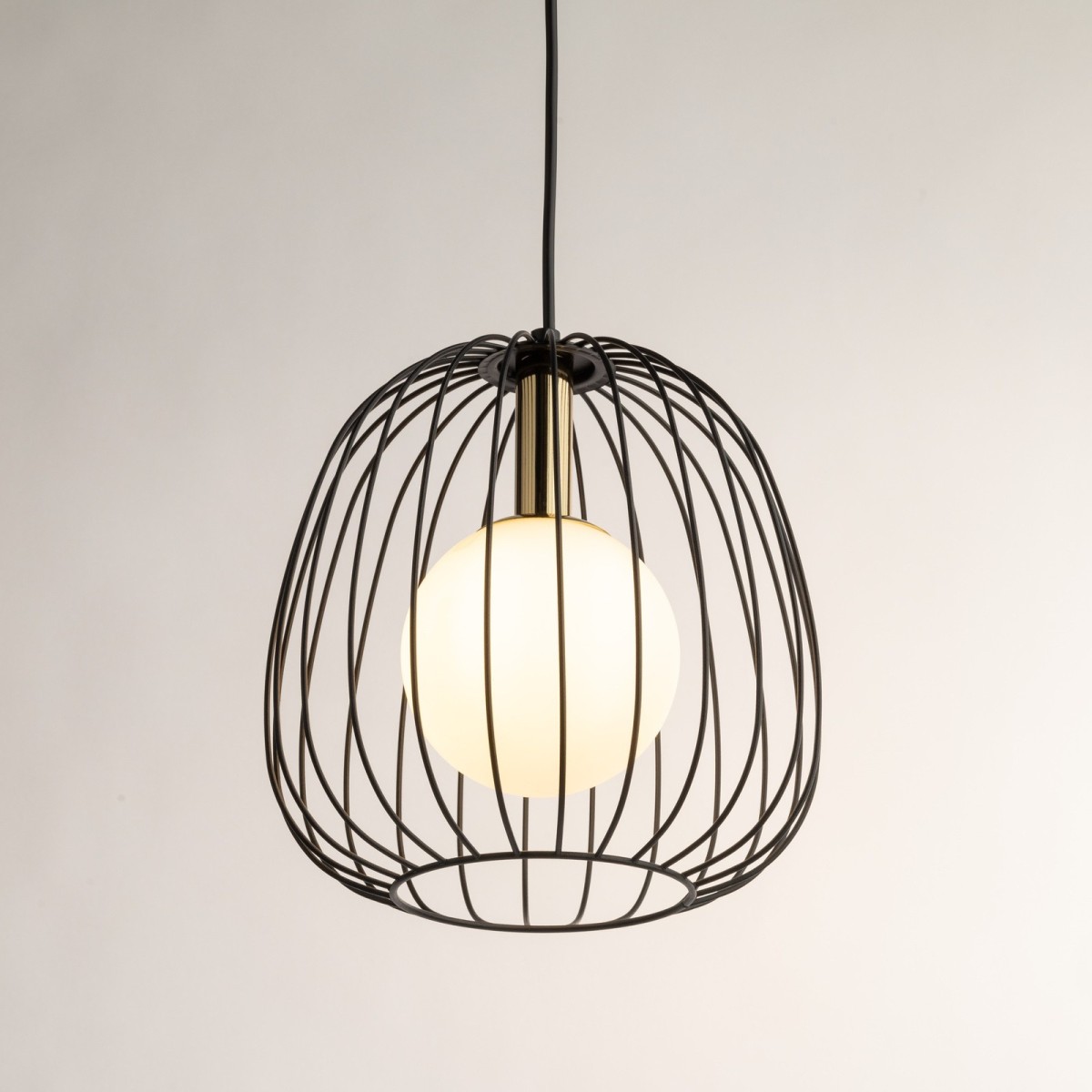 niebanalna oprawa Sigma BELL lampa wisząca 40726 kolor czarny 1 x G9 12W led