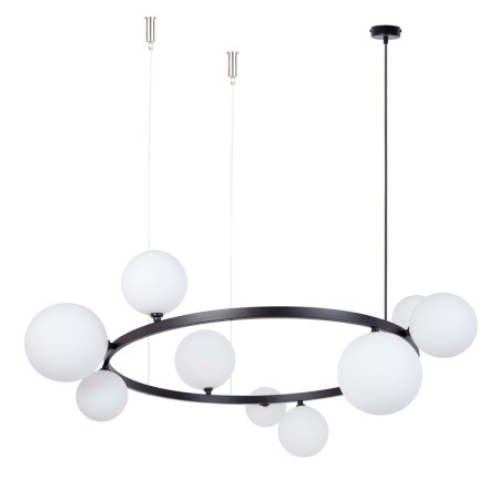 zachwycająca oprawa Sigma BOLERO lampa wisząca- żyrandol 41320 kolor czarny 9XG9 12W LED