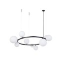 zachwycająca oprawa Sigma BOLERO lampa wisząca- żyrandol 41320 kolor czarny 9XG9 12W LED